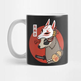 Kitsune Tanuki Mug